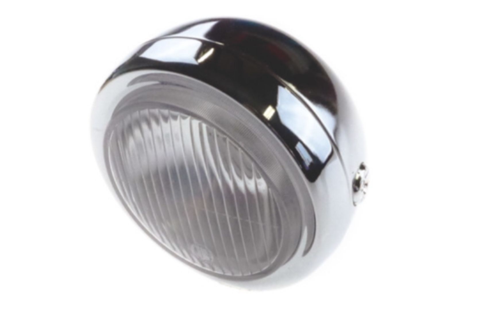 Scheinwerfer CROSS mit Scheinwerfer-Abblendlicht verchromt