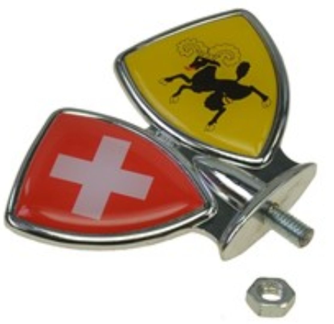 Schutzblech-Emblem / Zierwappen Schaffhausen