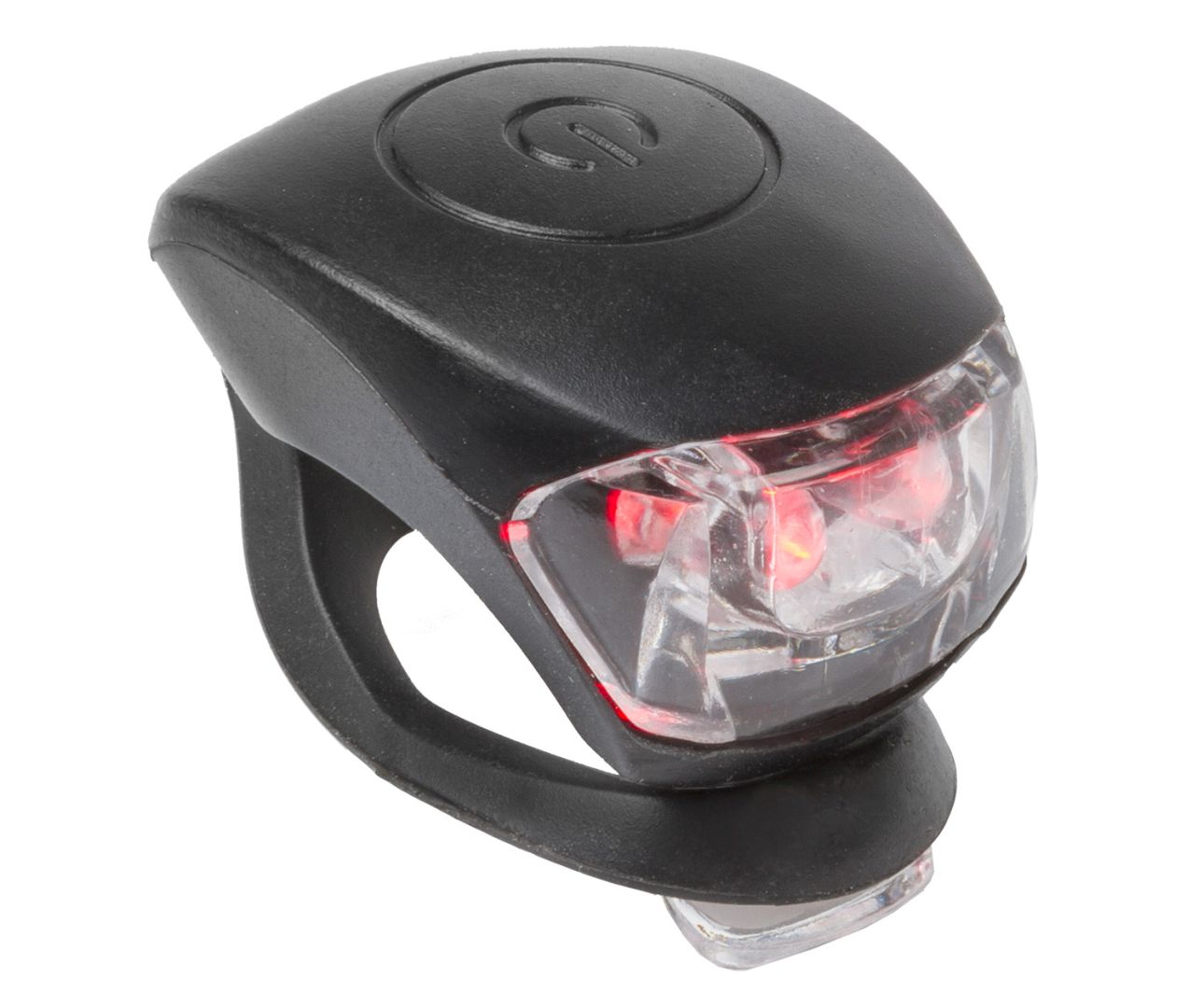 M-Wave Scheinwerferset Cobra IV 2 x rote und 2 x weisse LED