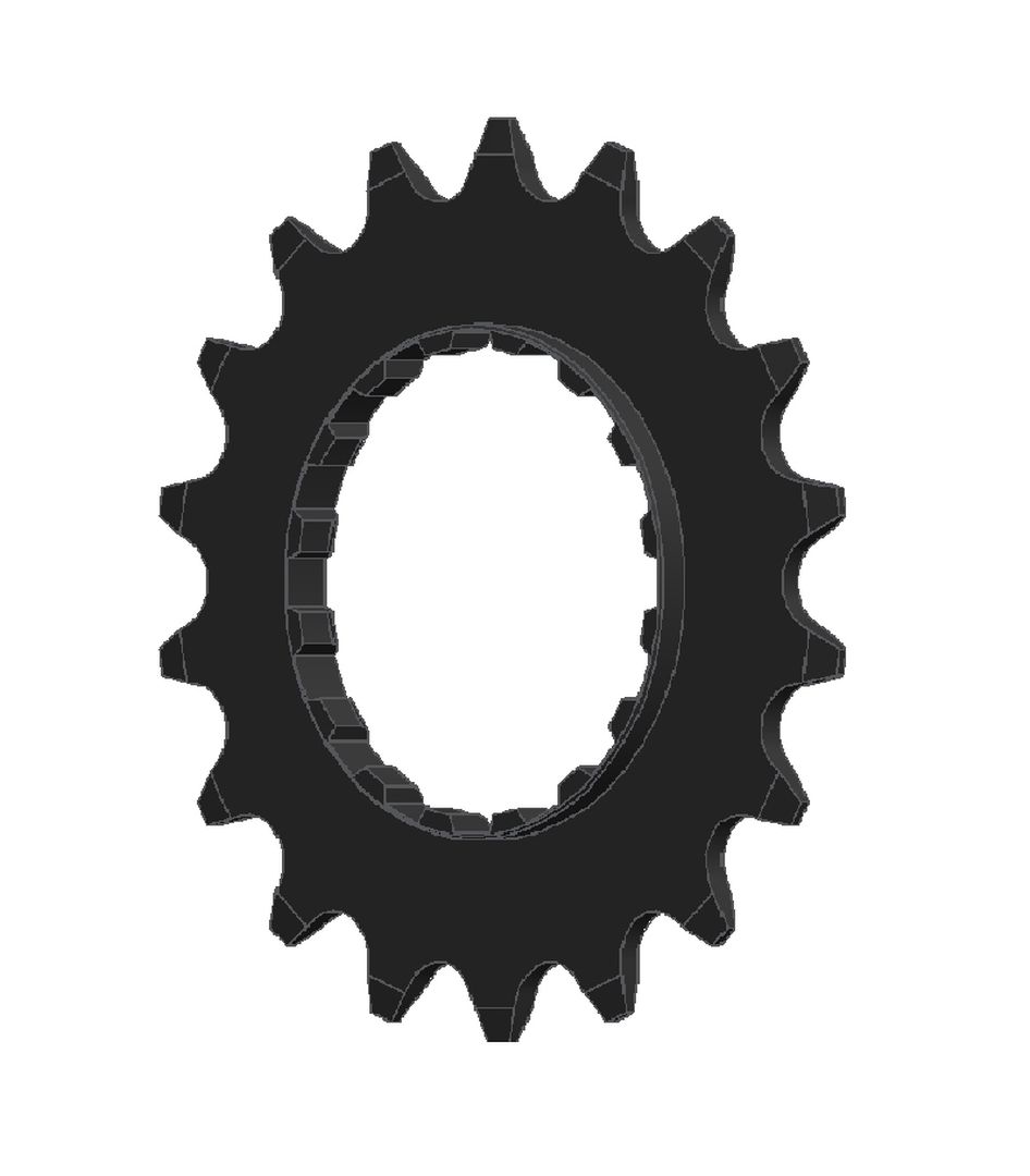 Esjot pignon 15 dents off E-Bike 1/2 x 11/128" pour Bosch
