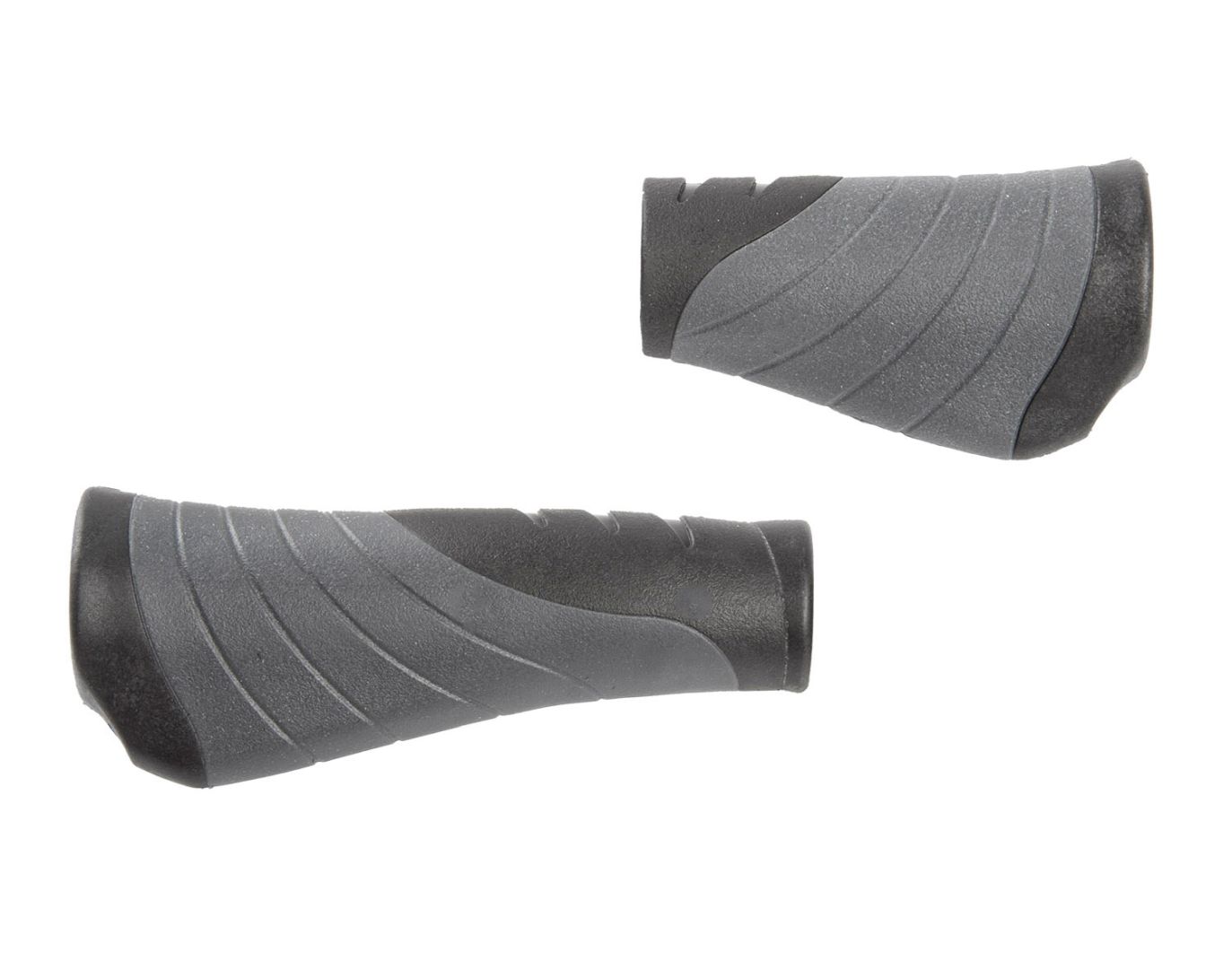 VELO poignée anatomique ø 22 mm paire noir-gris