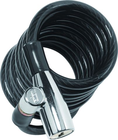 ABUS cadenas à spirale 120 cm/6 noir