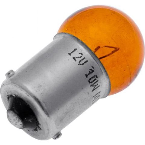 Ampoule 12V 21W BA15s clignotant ambre / orange