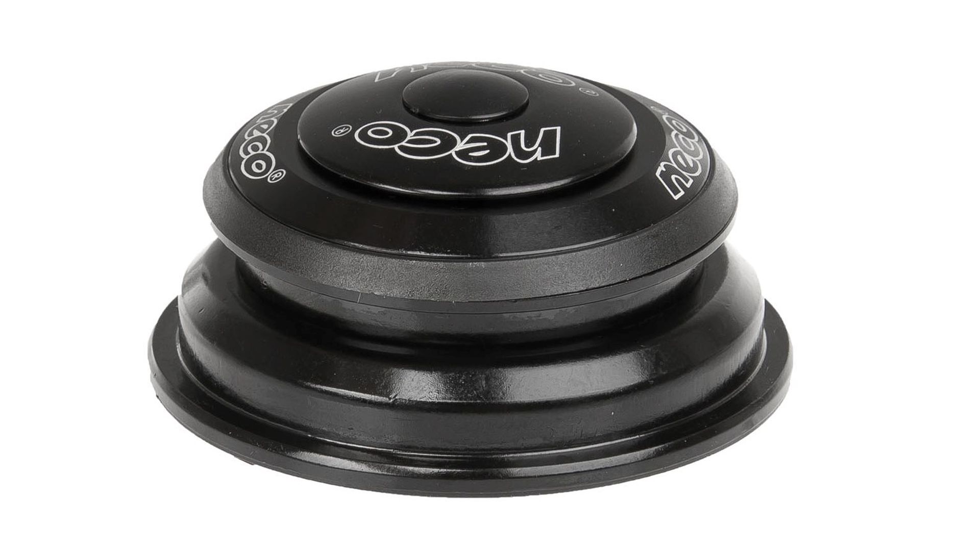 Neco Steuersatz AHEAD 1 1/8"/1.5" semi integriert schwarz