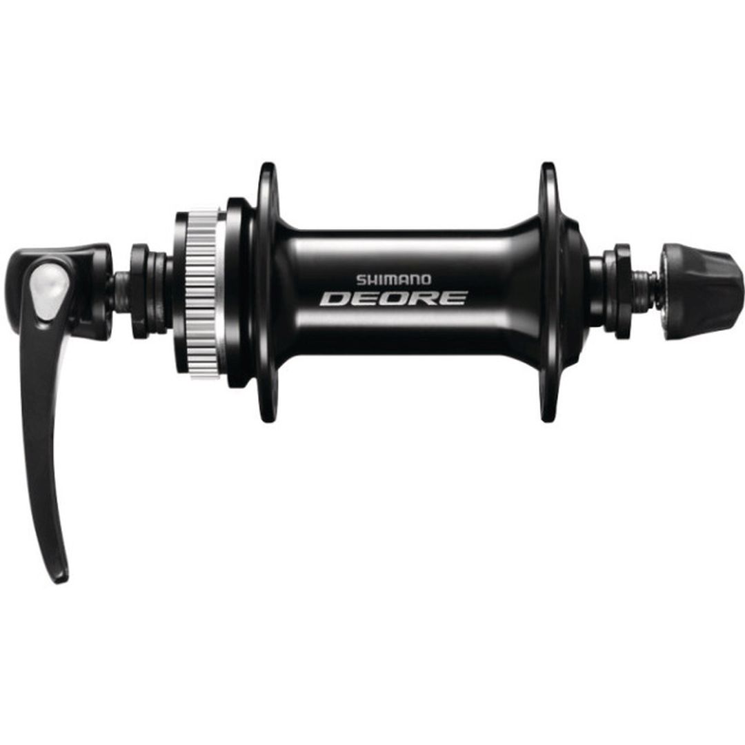 Shimano moyeu de roue avant DEORE HB-M6000 100 mm 32 trous QR Center-Lock noir