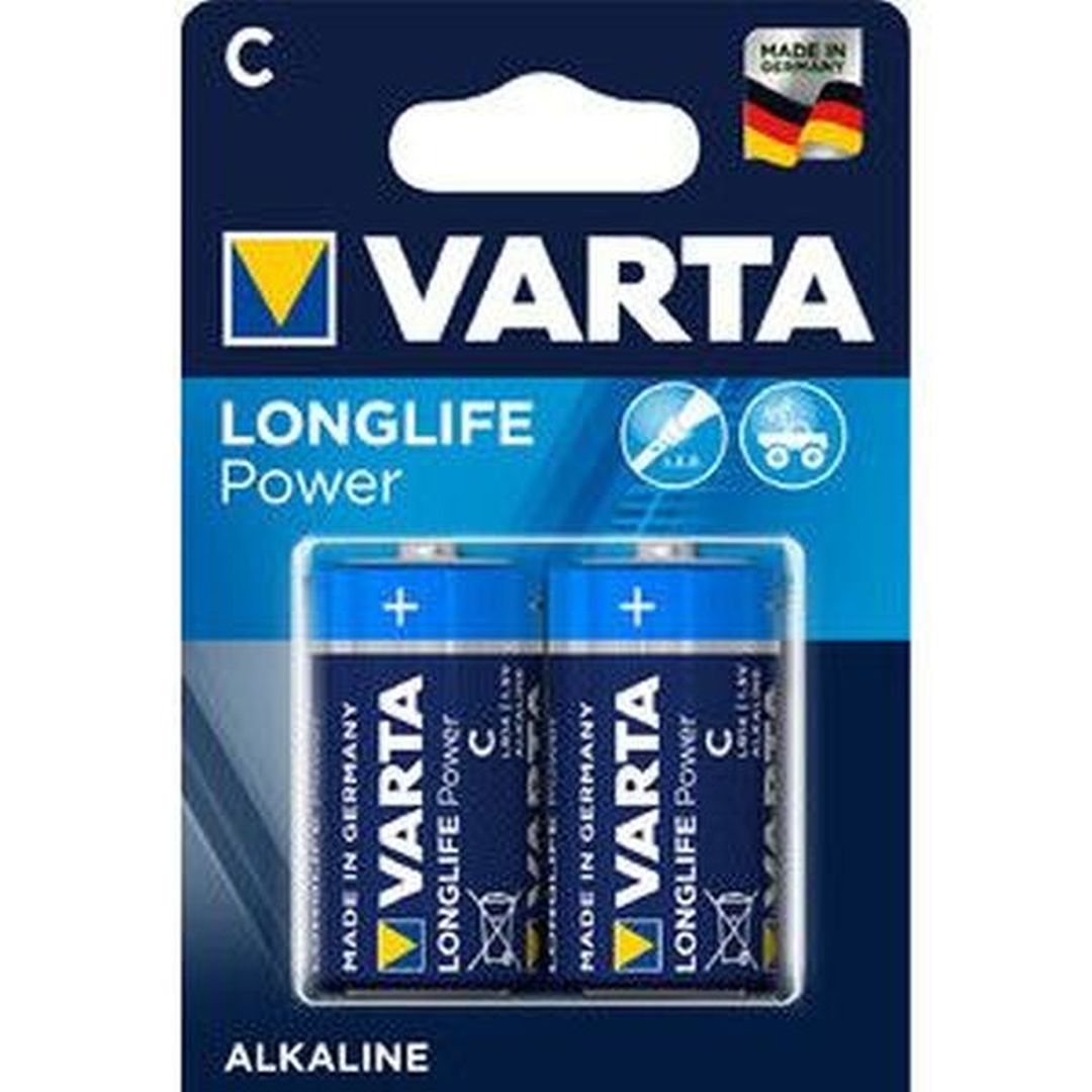 Varta Batterie C LR14 ø 25.7 x 48.0 mm 1.5V Blister 2 Stk.