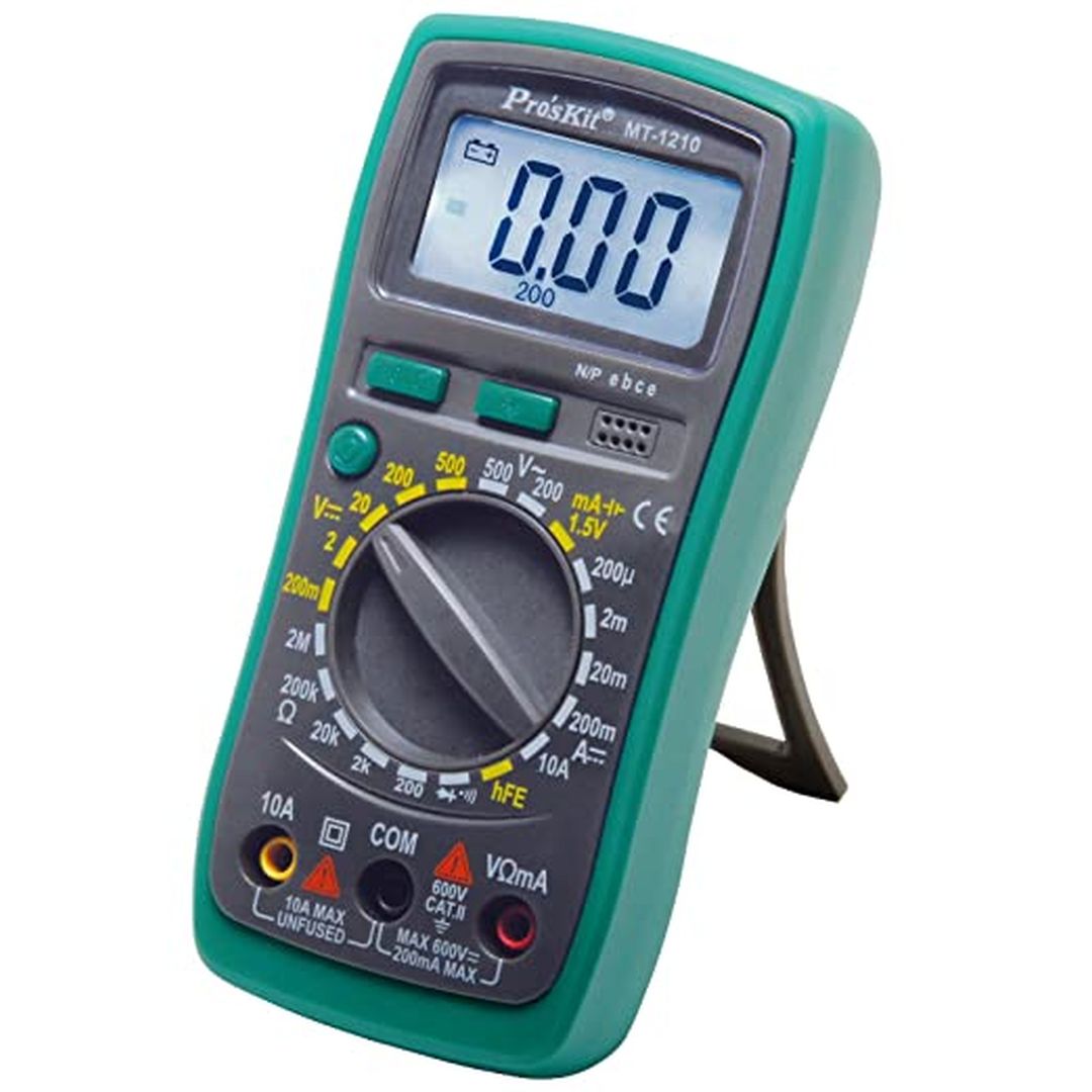 Multimeter digital V/Ohm/A bis 500V/10A
