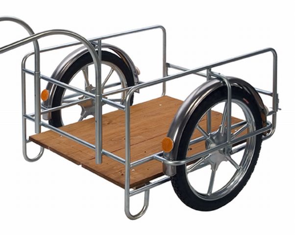 Remorque avec barre transversale amovible 85 x 68 x 40 cm