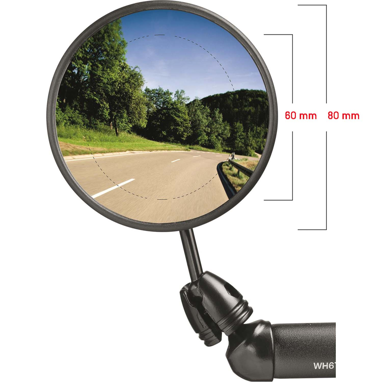 Busch + Müller Rückspiegel Cycle Star 80 mm 903/7 ø 14.5mm
