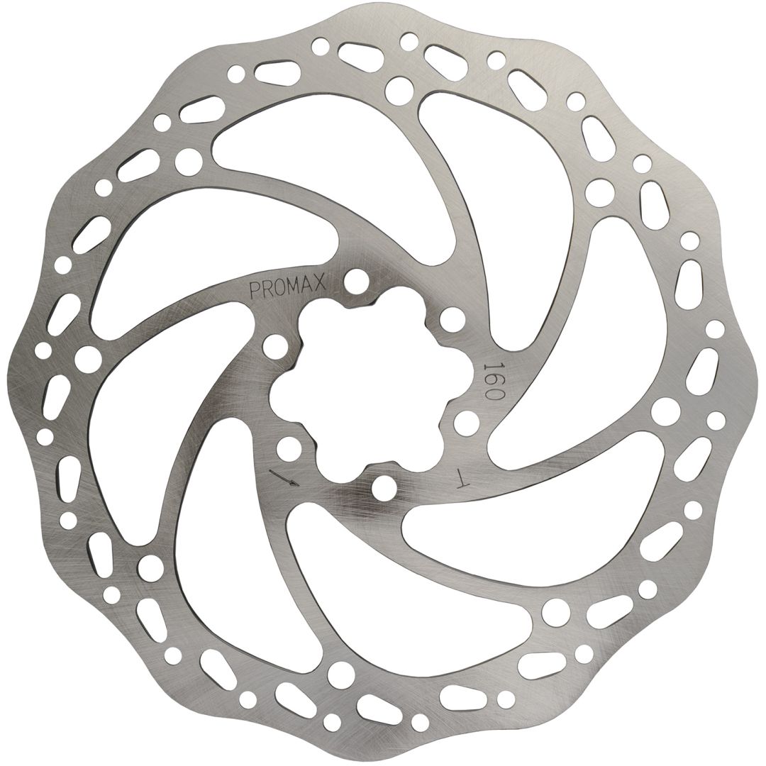 Promax Bremsscheibe 160 mm Standard 6-Loch