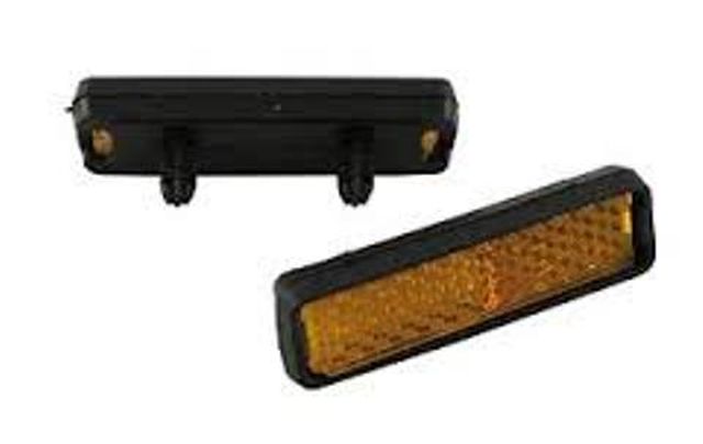Réflecteurs de pédale enfichables set à 4 pcs