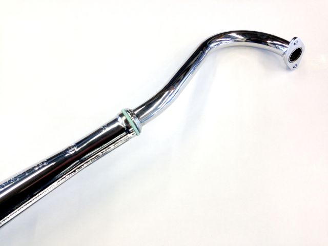 Puch Auspuff 2-teilig Imitation verchromt ø 22 mm zu Maxi