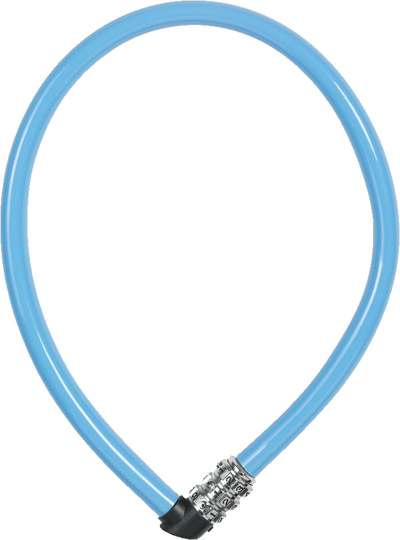 ABUS cadenas à cable payante 1100/55 55 cm couleurs assorties