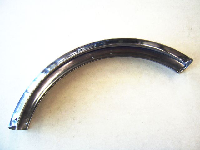 Puch Schutzblech Vorderrad Inox Imitation runde Ausführung