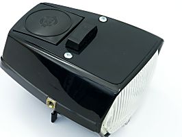 Puch Scheinwerfer INOX Dauerabblendlicht schwarz zu Maxi
