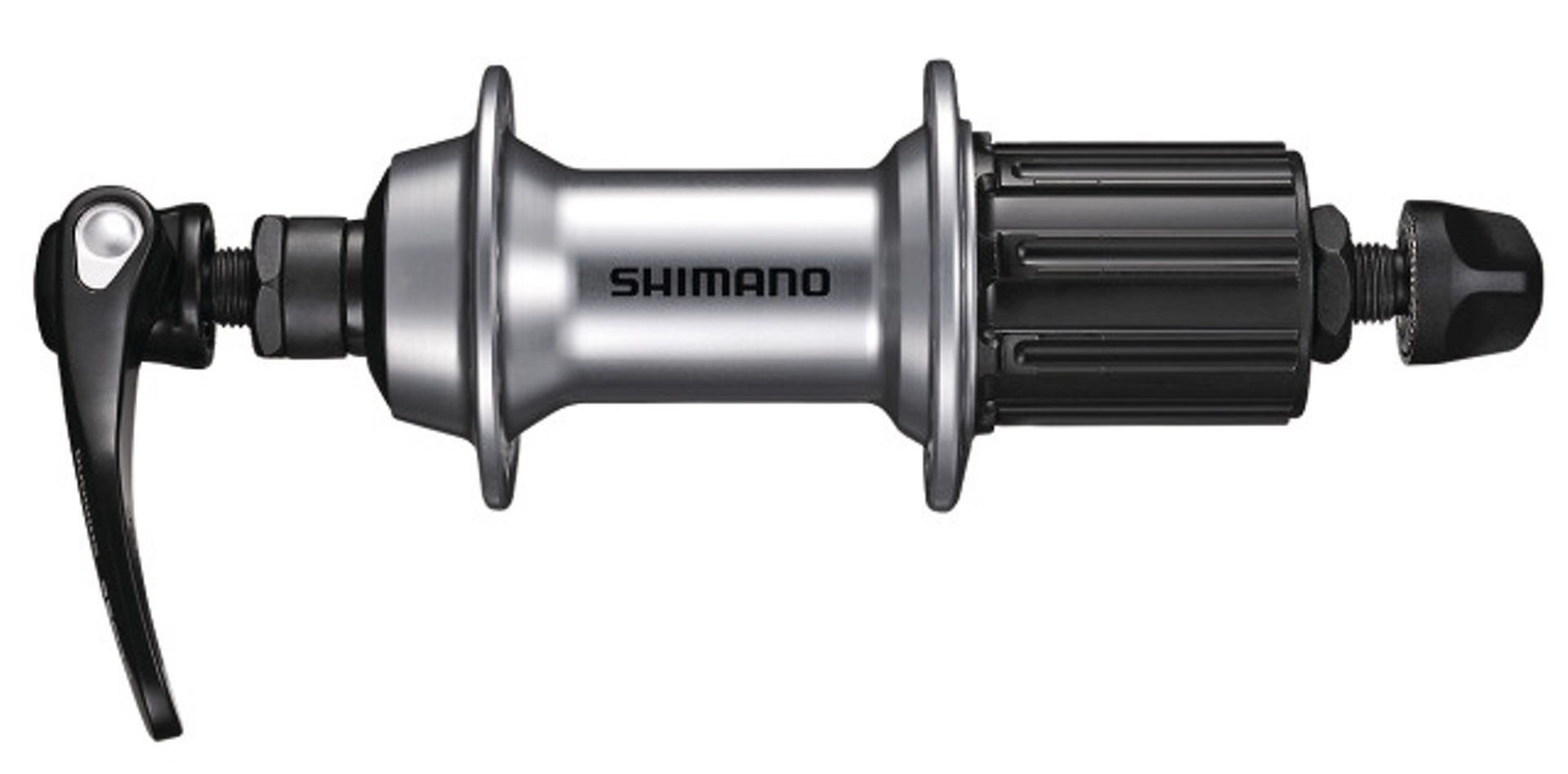 Shimano Hinterradnabe TIAGRA FH-RS400 10/11-Gang 130 mm 32-Loch QR silber