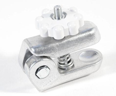 Haerry attelage de remorque sans bras de support Roue à main 8 x 1 mm grise