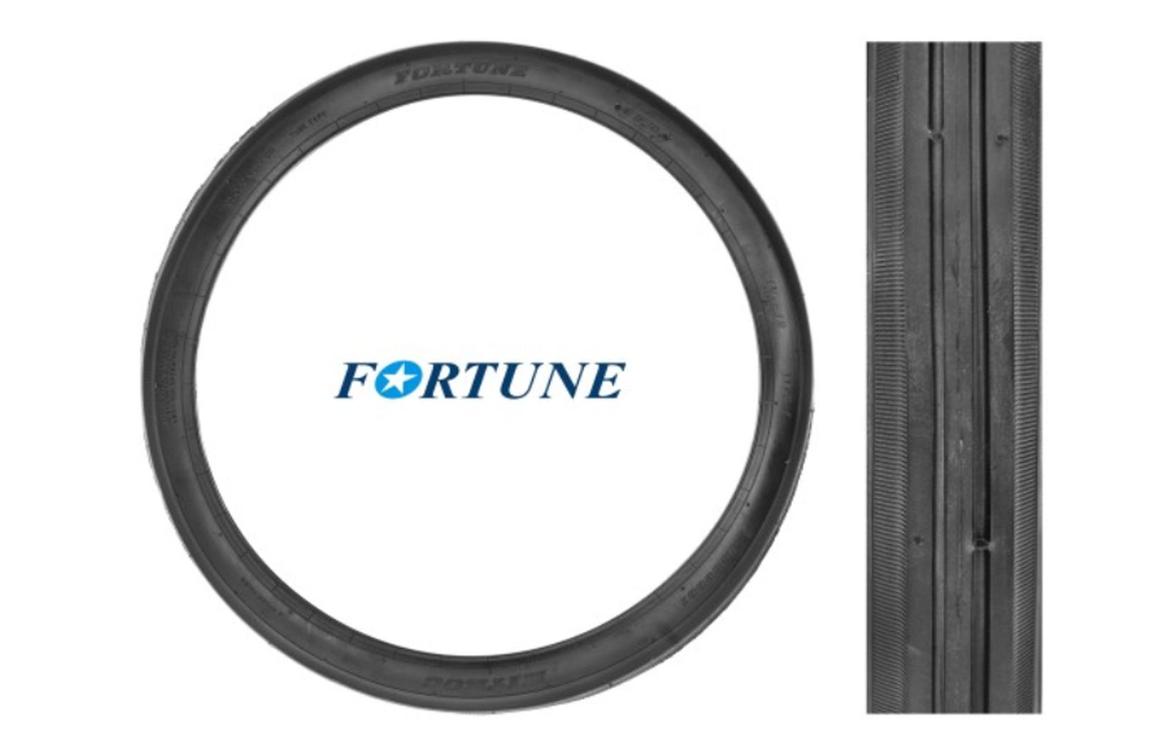 Fortune Pneu Mofa 19 x 1.75 Solex Tube Type 120 tpi he 10