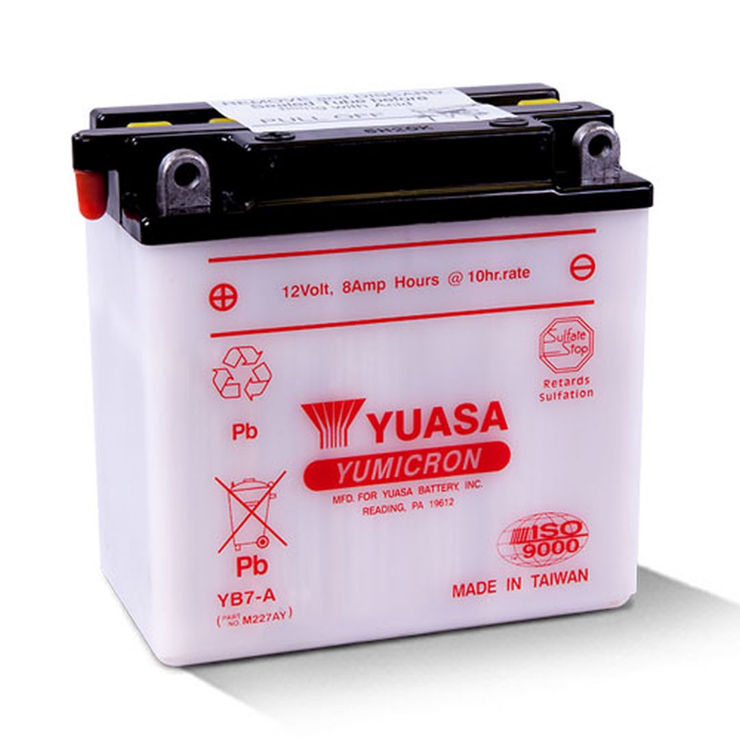 Batterie Yuasa scooter YB7-A YUASA