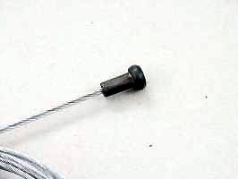 Sachs câble déco ancien 140 cm ø 1.2 mm EP