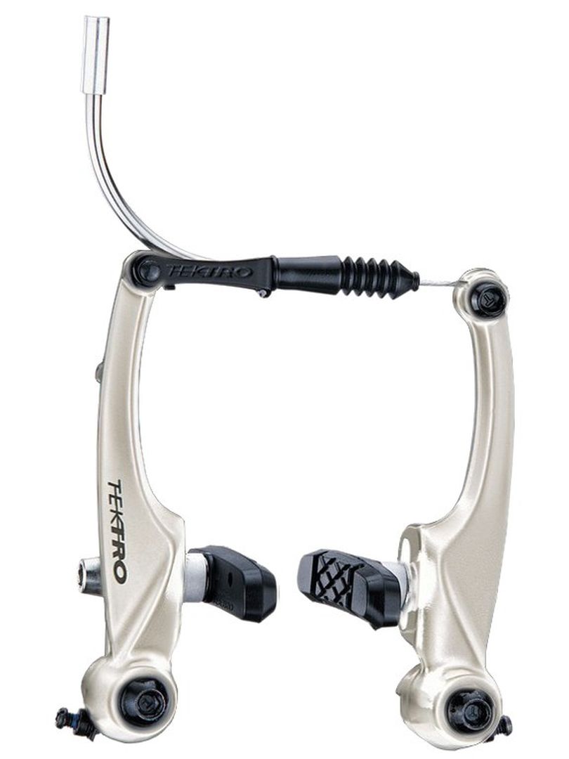 V-Brake BR-M530 hinten mit Kabelhalter silber