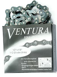Ventura Kette für Velo 1/2 x 1/8" 112 Glieder Box
