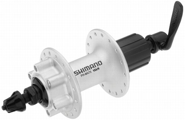 Shimano Hinterradnabe DEORE FH-M475 8/9/10/11-Gang 135 mm 32-Loch QR 6-Loch