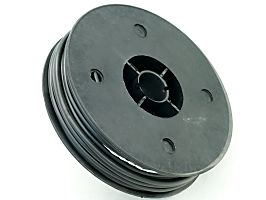 Kabelhülle spiral flach 2.3 x 5 mm Rolle 25 m schwarz