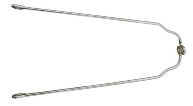 Puch barre de garde-boue avant chromée