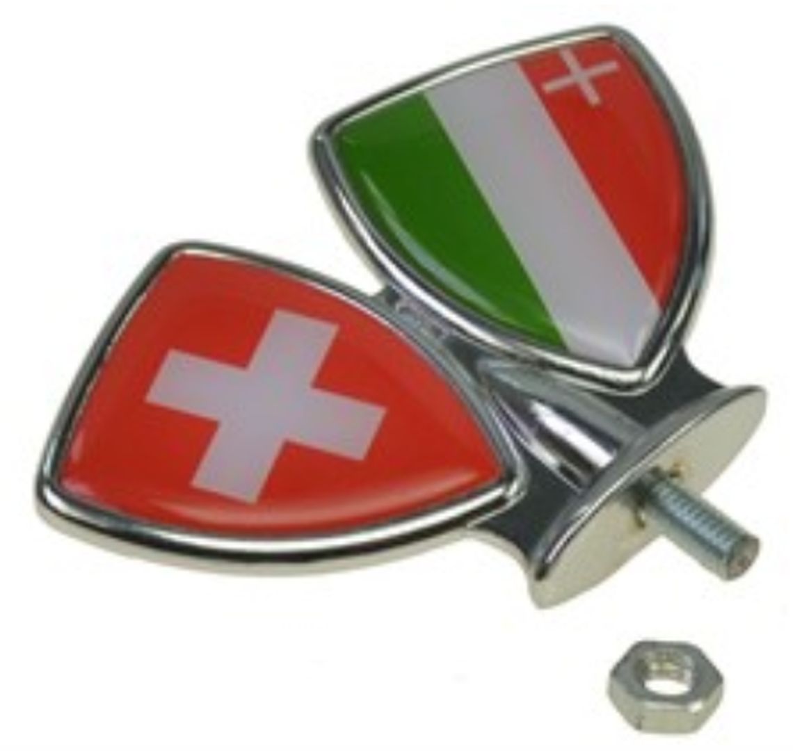 Schutzblech-Emblem / Zierwappen Neuenburg