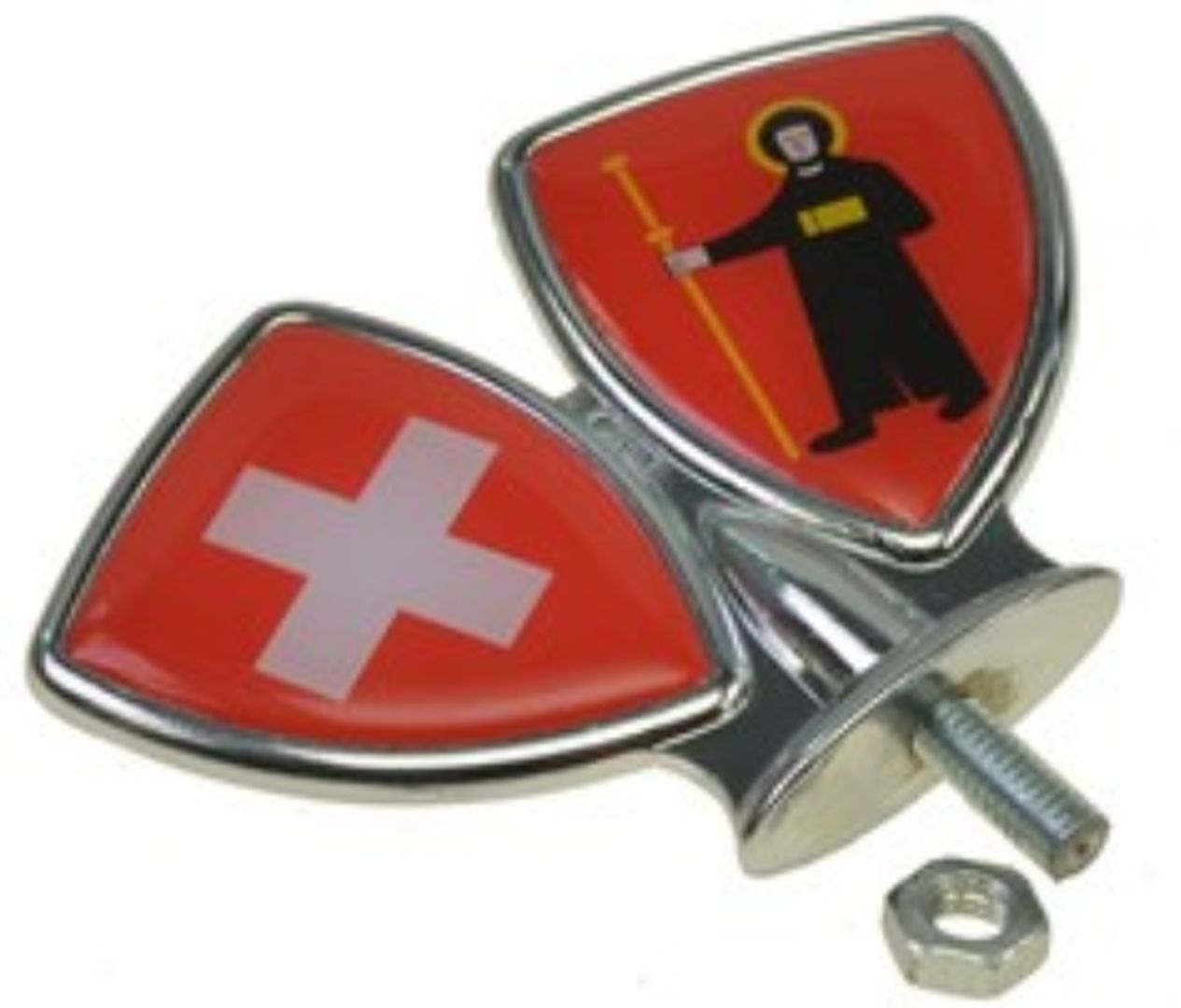 Schutzblech-Emblem / Zierwappen Glarus