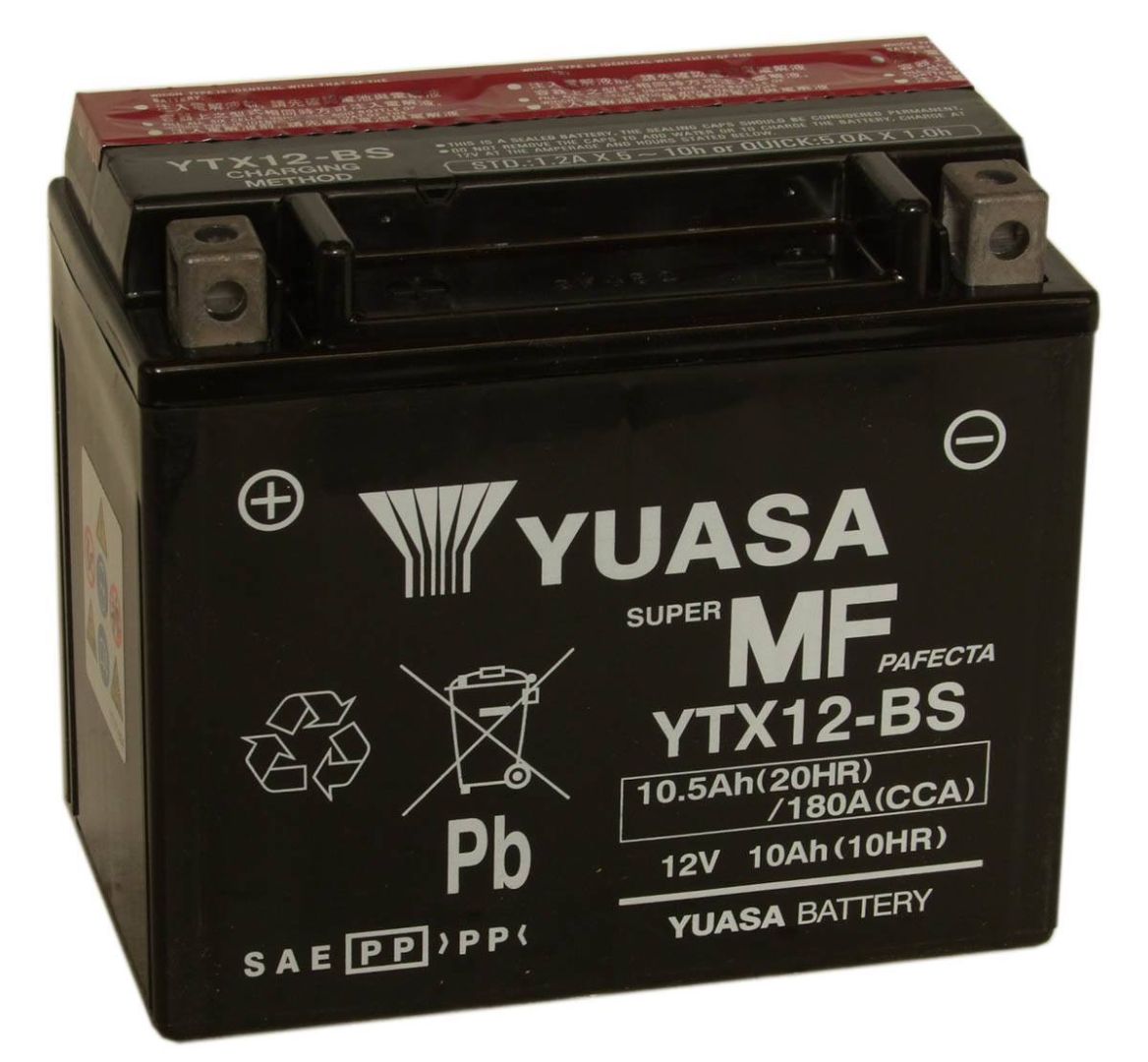Batterie Yuasa pour scooter YTX12 BS Daelim Otello/S3