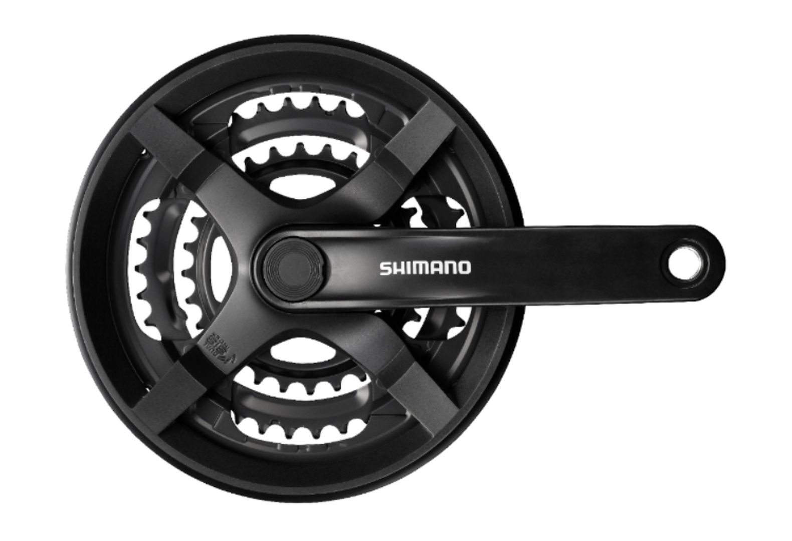 Shimano Kettenradgarnitur FC-TY301 48/38/28 170 mm