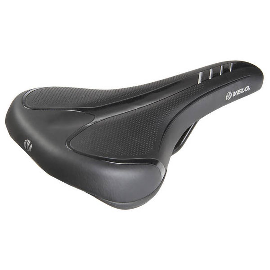 VELO Sattel Fit Trekking 284 x 172 mm Gr. L schwarz