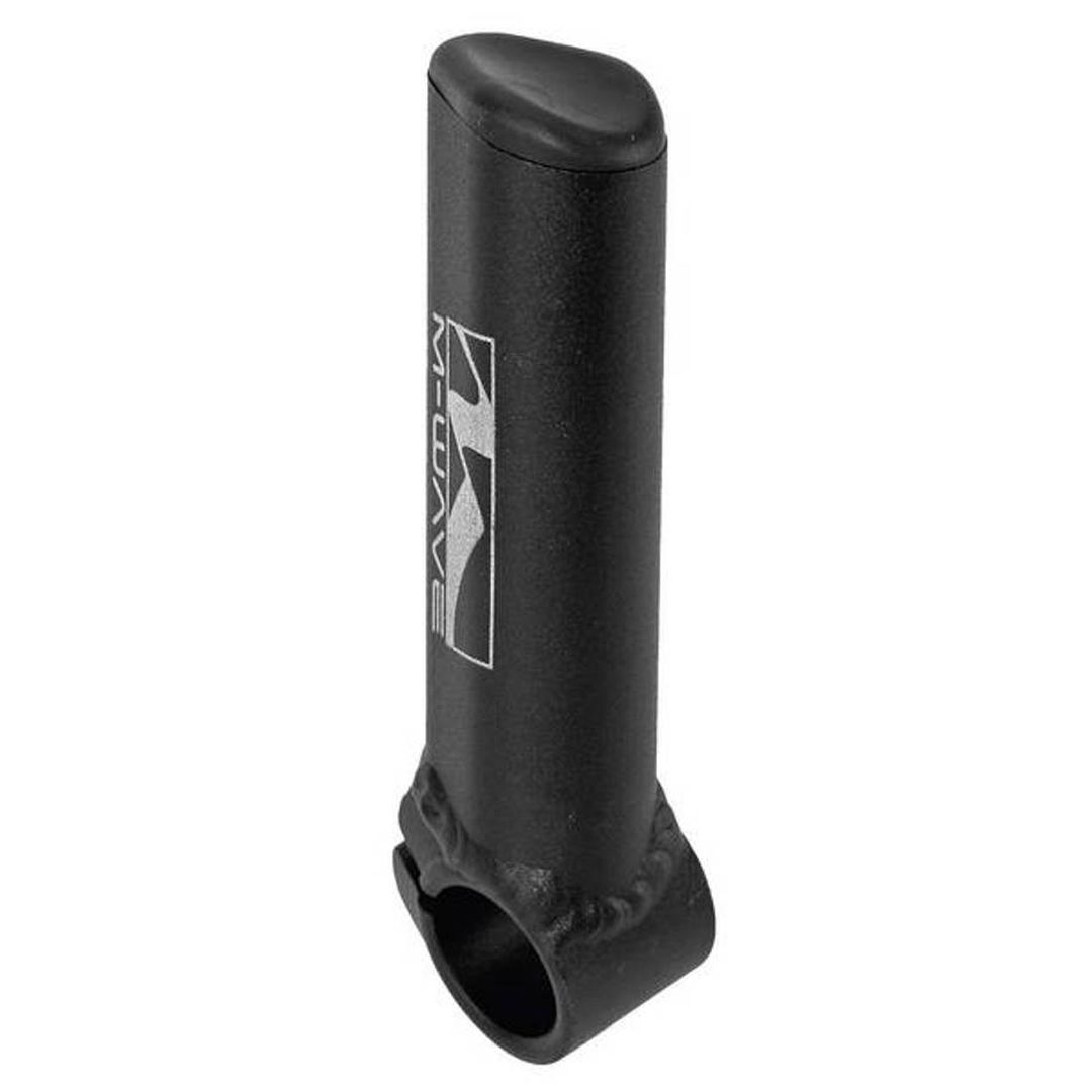 M-Wave Bar-end Alu schwarz Blockform
