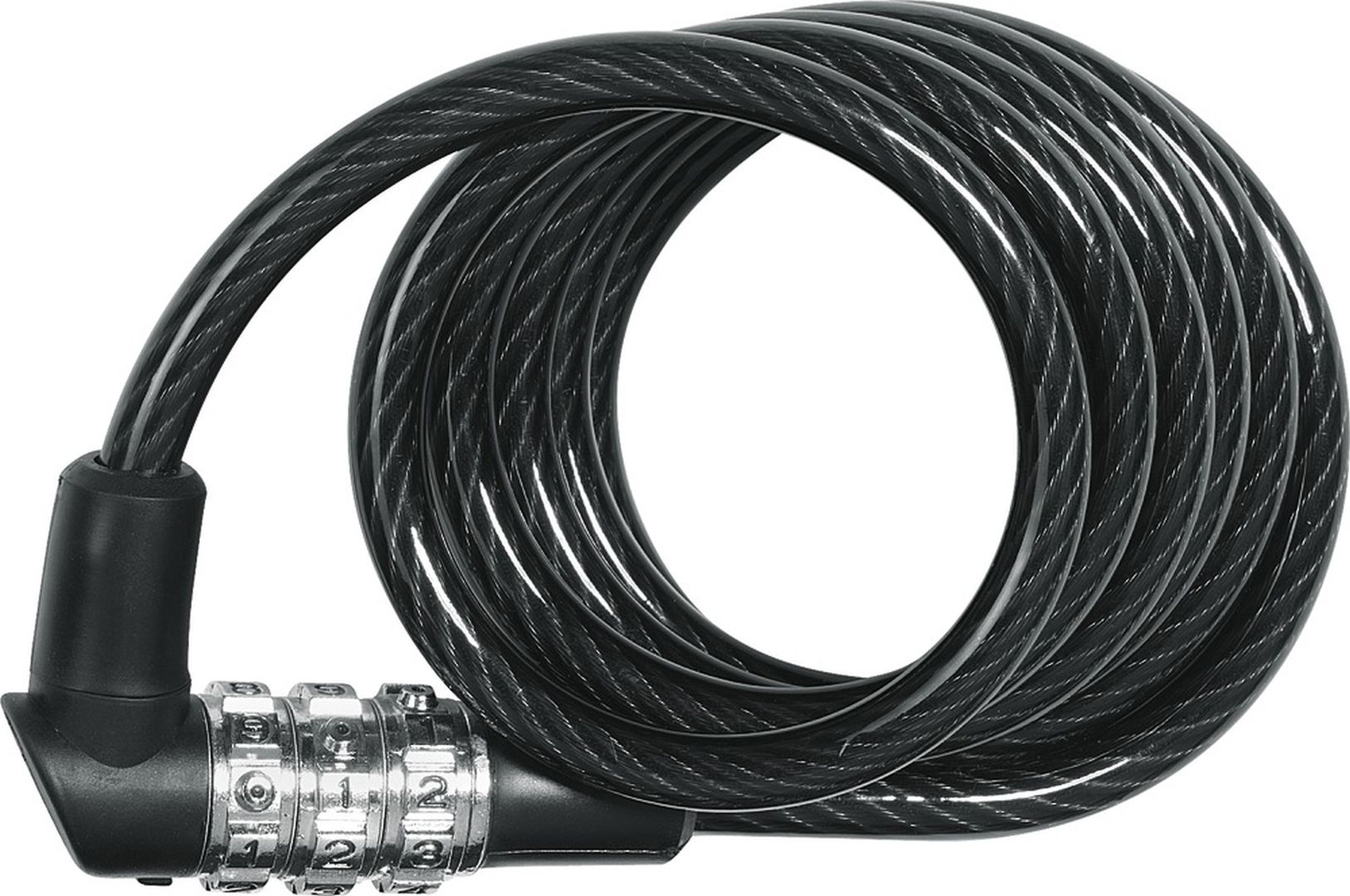 ABUS cadenas à cable  1150/120 ø 6mm 120 cm noir
