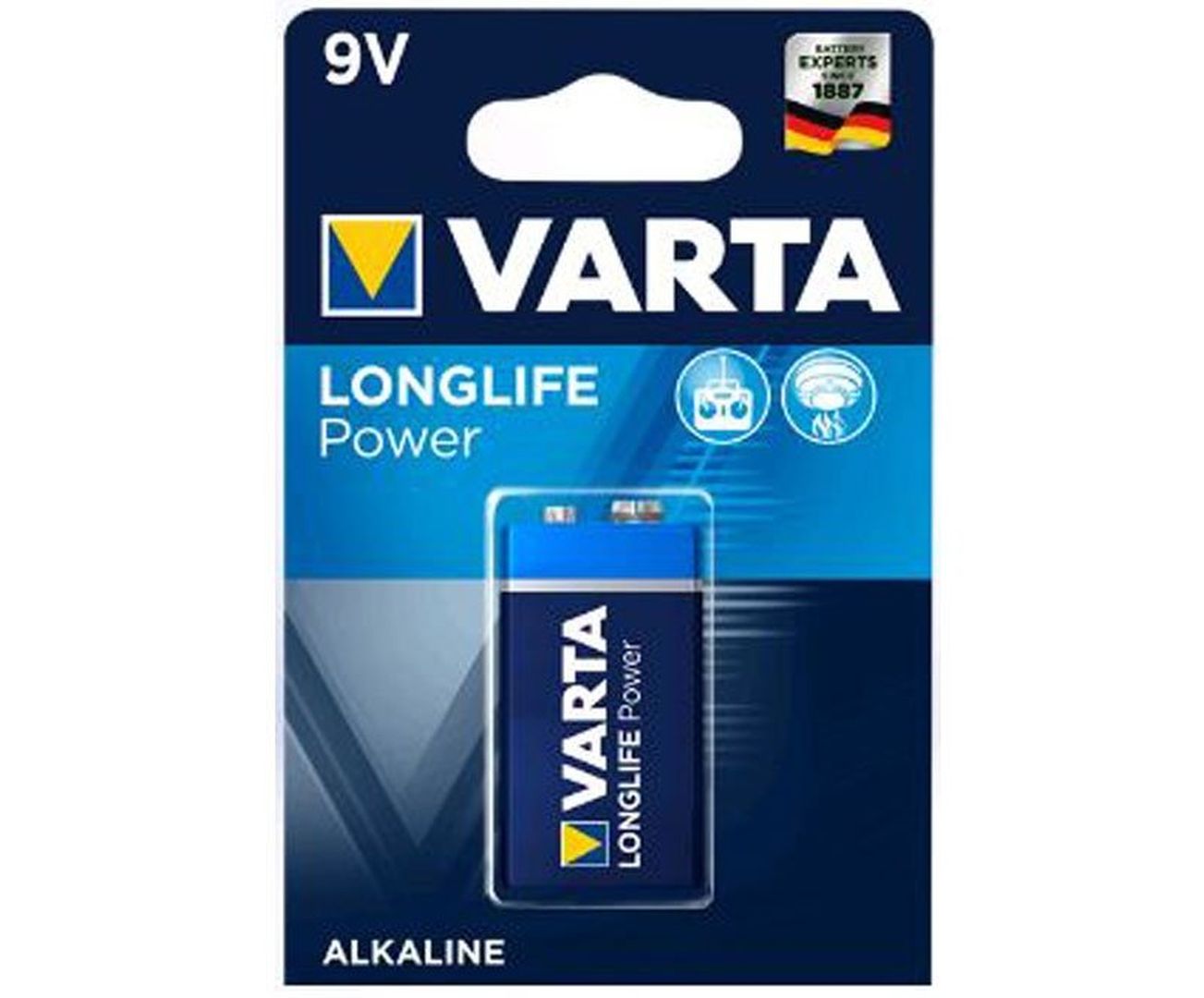 Varte pile 6LF22 17.5 x 48.5 mm 9V blister de 1 pc