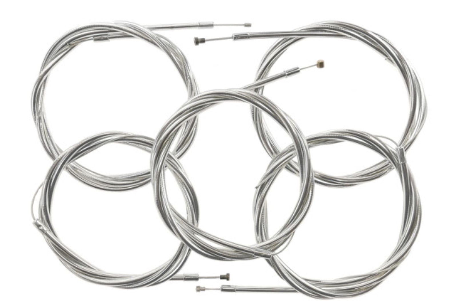 Sachs jeu de câbles pour boîte manuelle à 2 vitesses (5 câbles) chrome