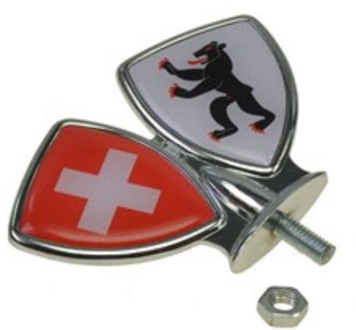 Schutzblech-Emblem / Zierwappen Appenzell Innerroden