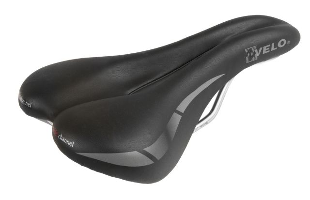 VELO Sattel Herren "deep channel" 360 g