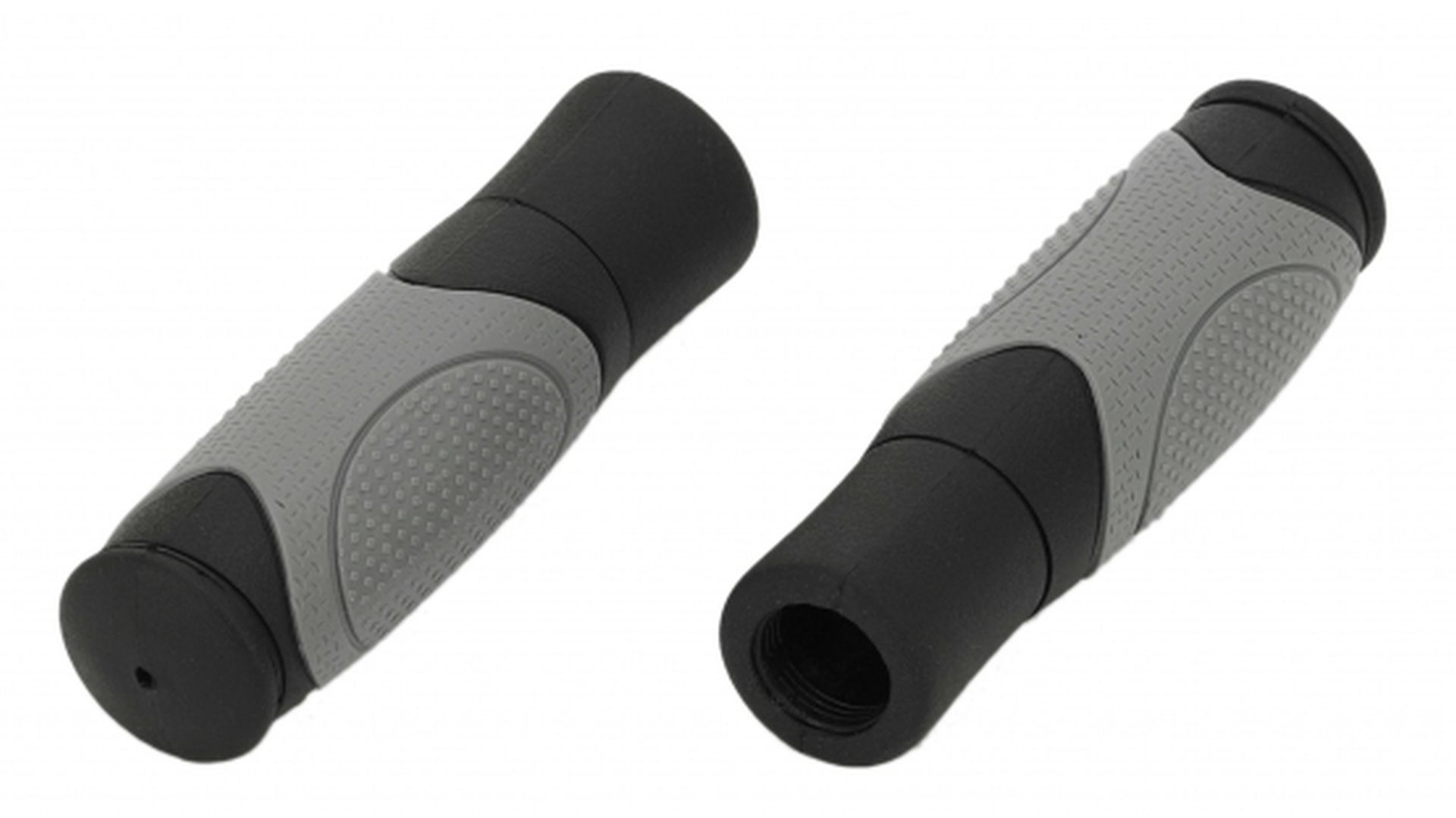 Zeglo poignée ø 22 mm paire noir-gris