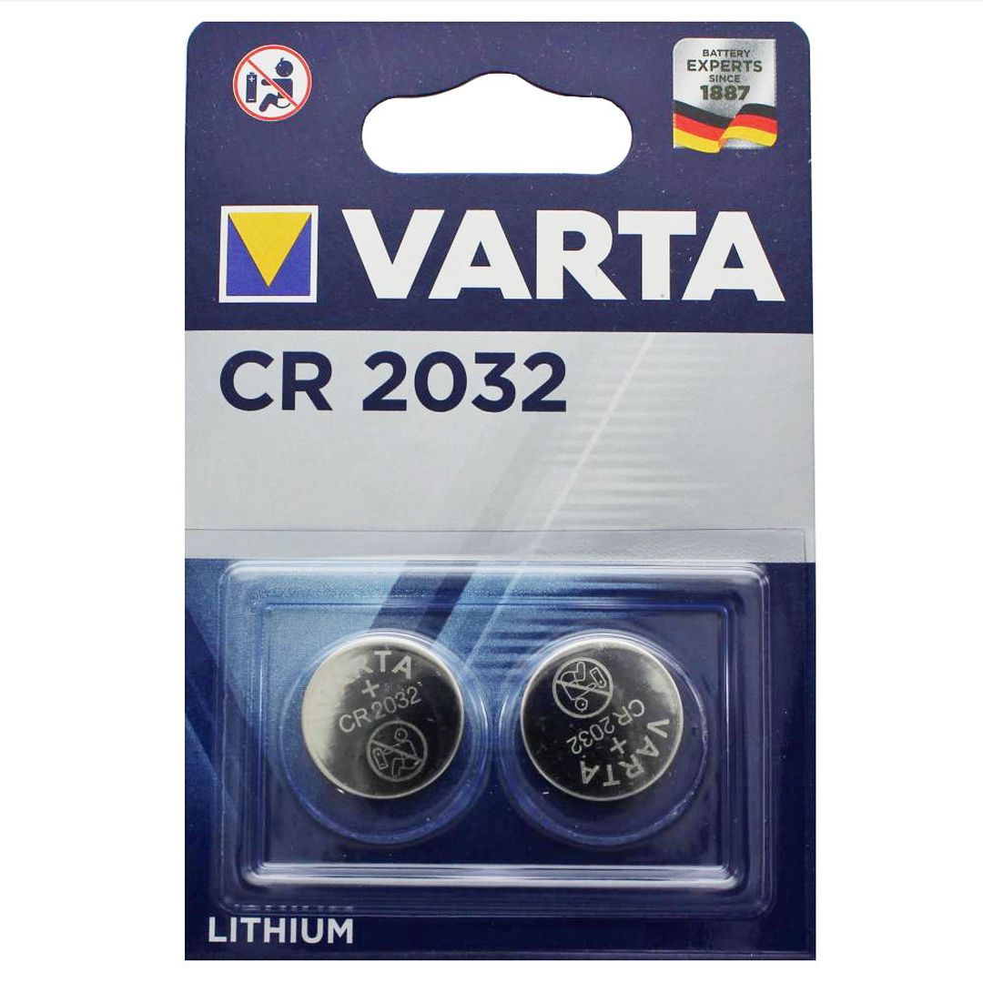 Varte pile CR2032 ø 20.0 x 3.2 mm Blister de 2 pcs
