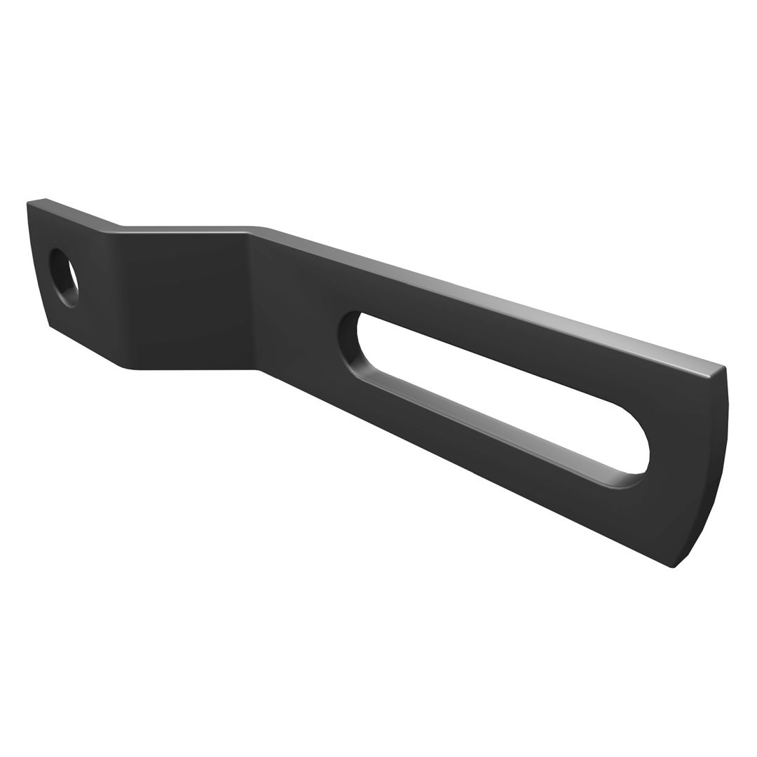 Brose Haltewinkel Kettenschutz schwarz matt für Brose Drive