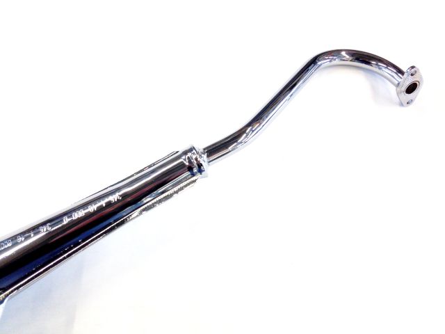 Puch pot d'échappement complet en 1 pièce chromé Imitation pour Maxi S