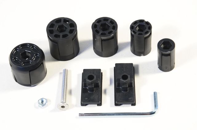 SKS jeu de fixation pour Shockboard jusqu'à ø 31.8 mm