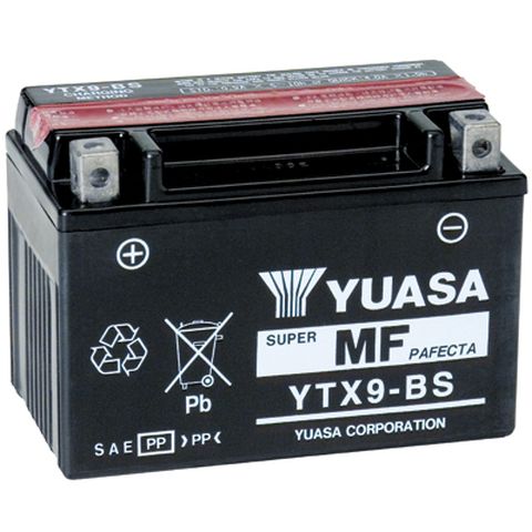 Batterie Yuasa pour scooter YTX9 BS TGB Bullet 50