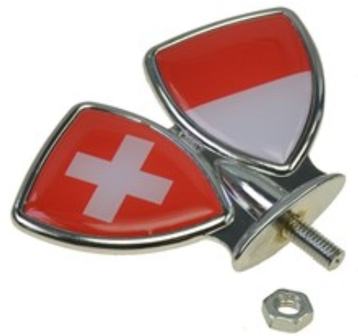 Schutzblech-Emblem Zierwappen Solothurn