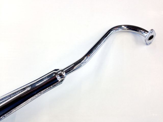 Puch Auspuff 1-teilig verchromt ø 18 mm zu Maxi S
