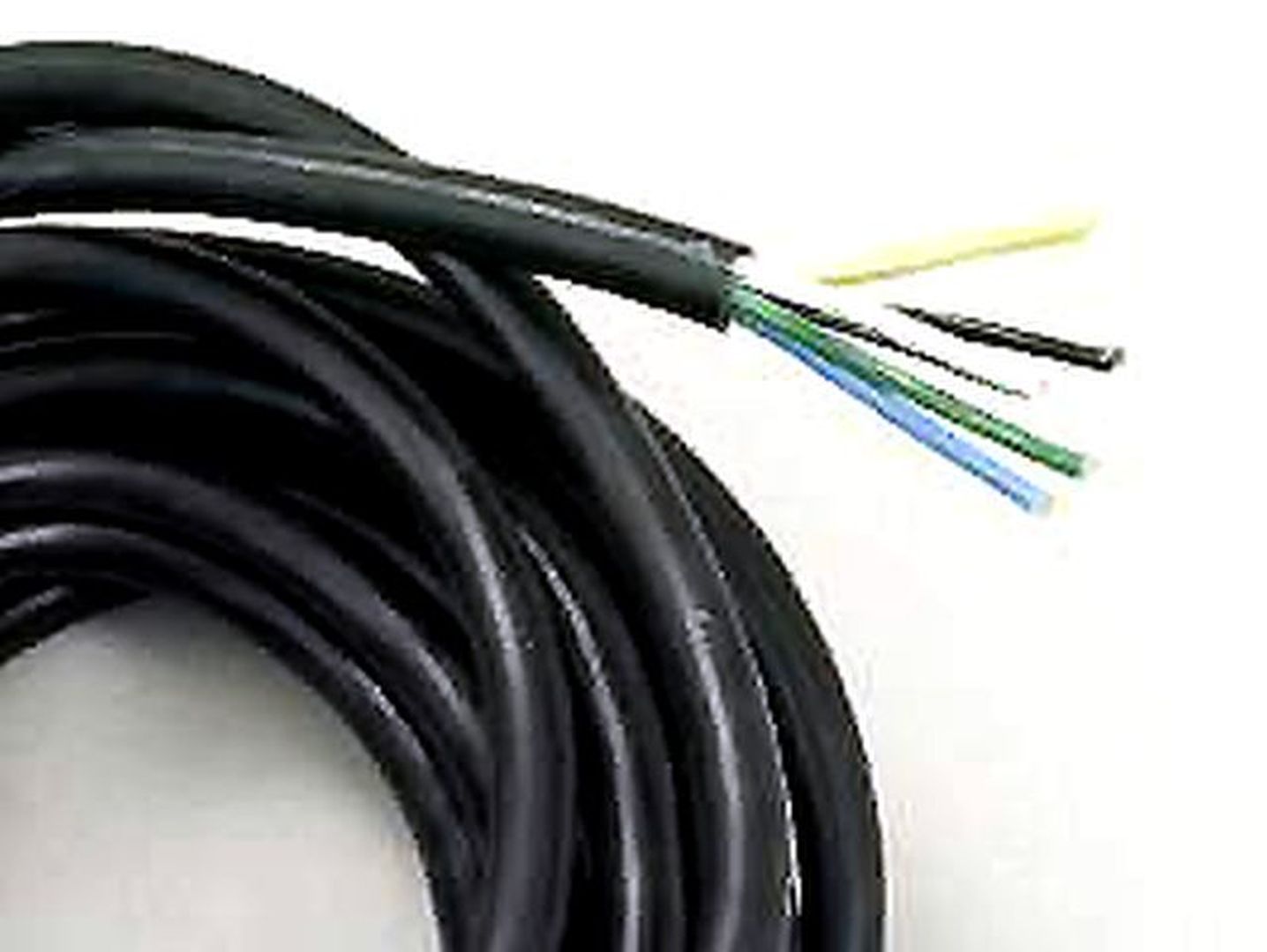 Lichtkabel 5-adrig à 5 m schwarz