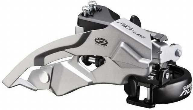 Shimano dérailleur ALTUS FD-M370 3x9 Top Swing 63-66° collier (34.9/31.8/28.6 mm)